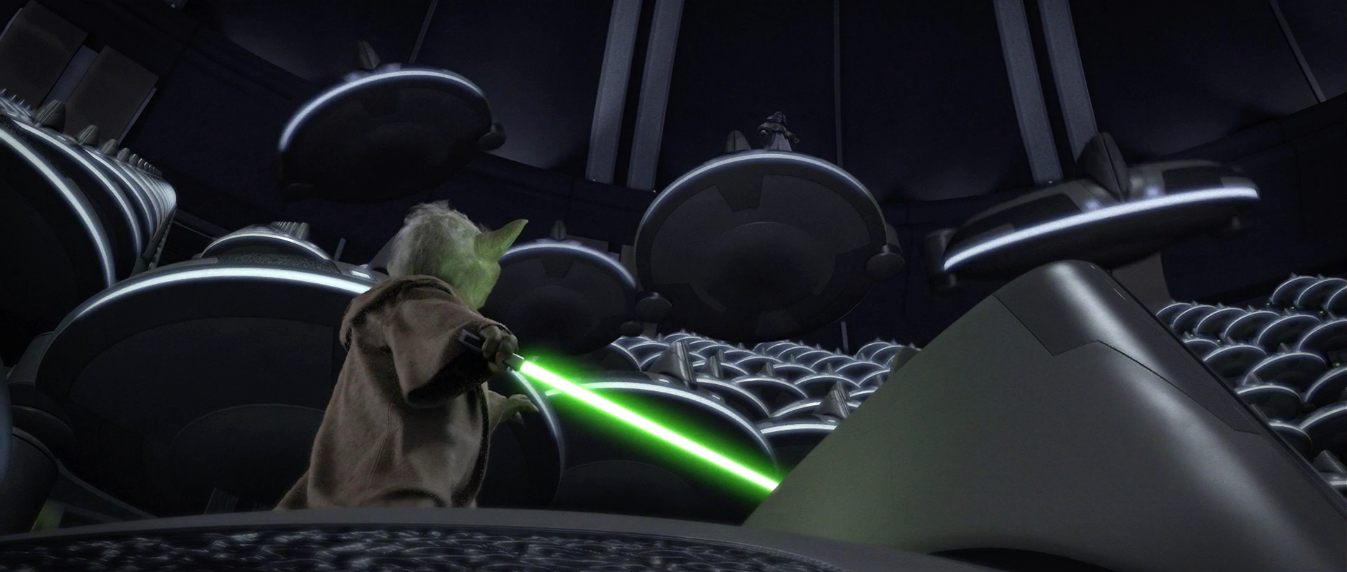 Duel Yoda vs Sidious
